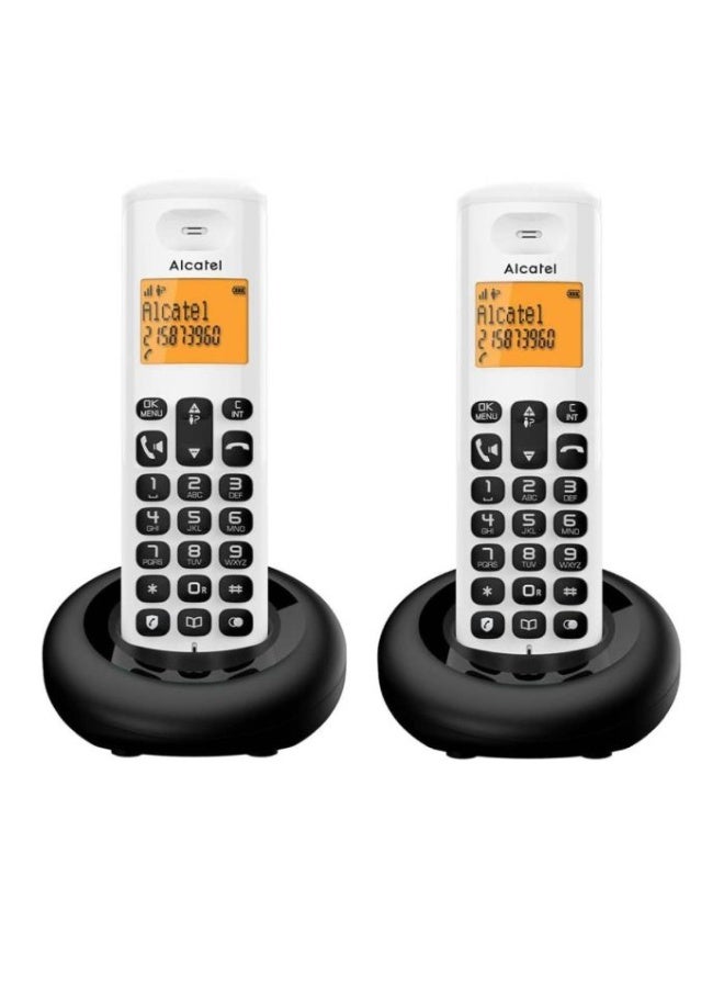 Alcatel E260 Cordless Phone 2 Handsets - Image 1